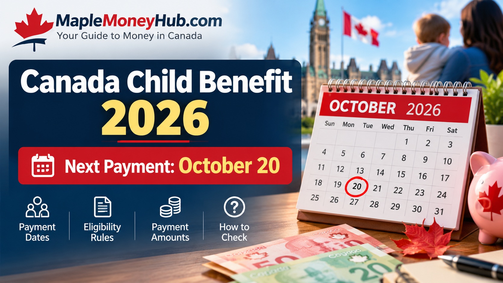 Canada Child Benefit Payment Dates 2026